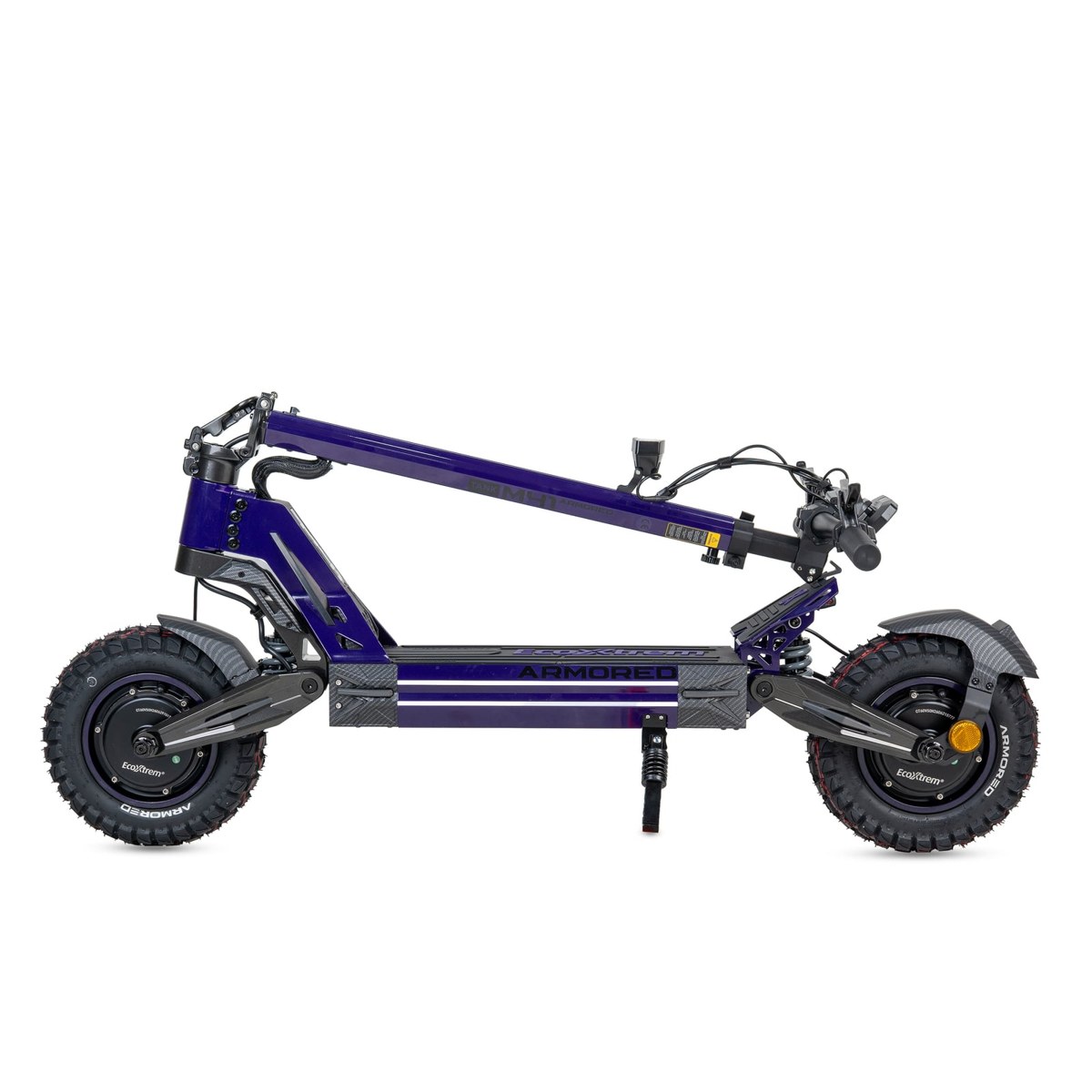 Ecoxtrem Armored PRO Dual 24 Ah – DGT Homologado 2027 (Morado oscuro) - RuedaQrueda