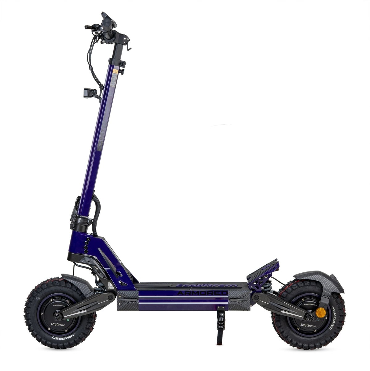Ecoxtrem Armored PRO Dual 24 Ah – DGT Homologado 2027 (Morado oscuro) - RuedaQrueda