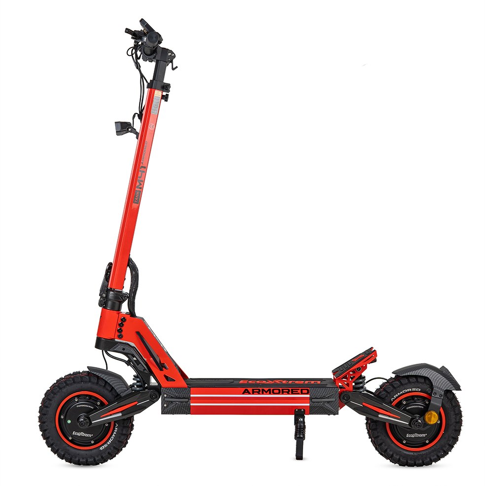 Ecoxtrem Armored PRO Dual 24 Ah – DGT Homologado 2027 (Rojo) - RuedaQrueda