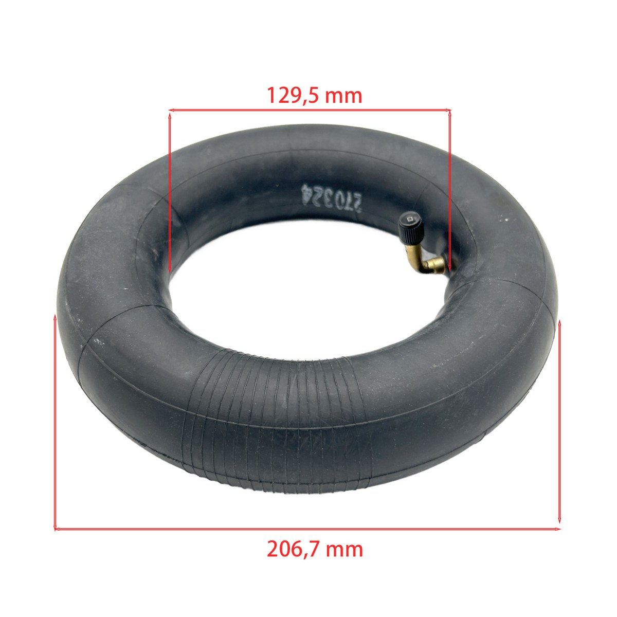 Cámara de aire 8,0×3-5.5  (válvula 90º 90º) [TUOVT] - RuedaQrueda