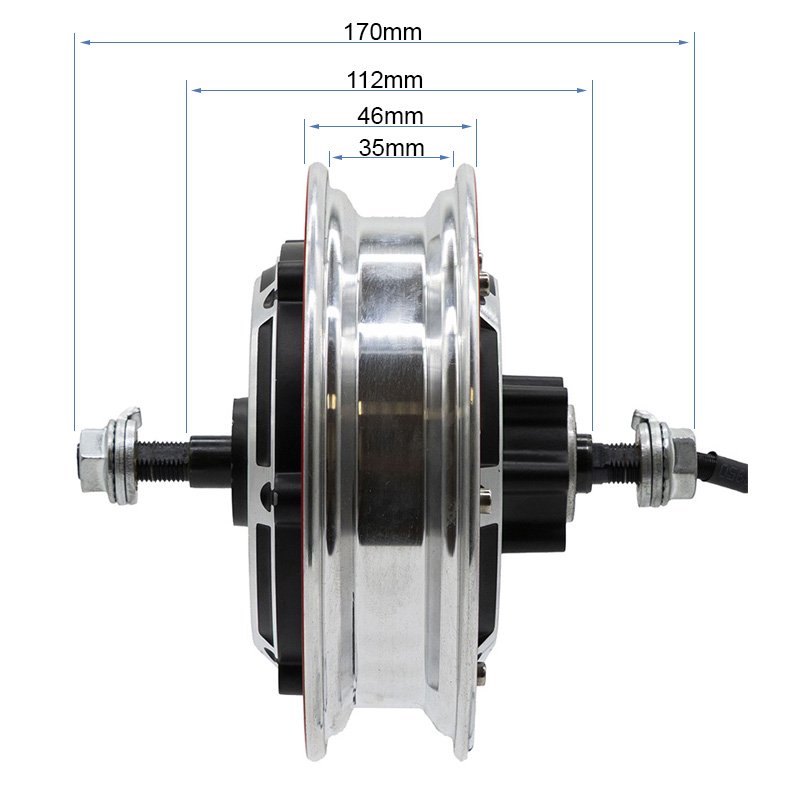 Motor 48V 800W 6/B34 - RuedaQrueda