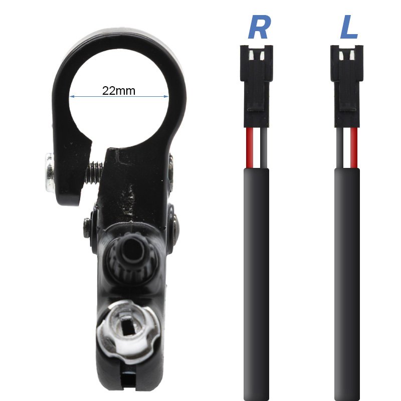 Maneta de freno con sensor y tensor R y L - Conector SM 1,2M - RuedaQrueda