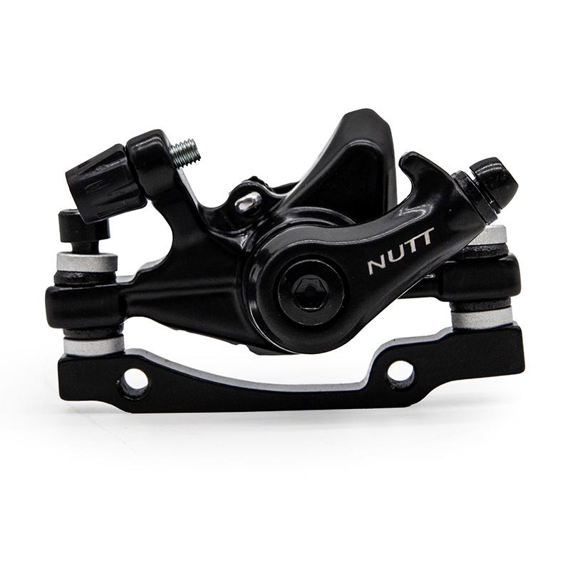Brake Caliper RT002-M04 mecánica L 70mm negra [NUTT] - RuedaQrueda