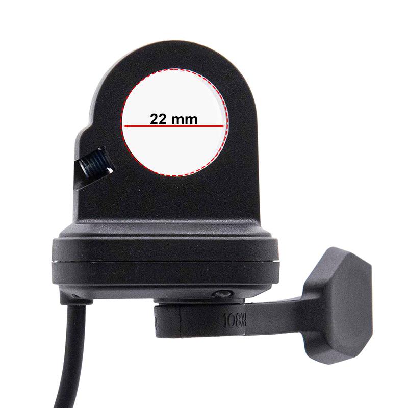 Acelerador com conector sm 1,6M preto - RuedaQrueda