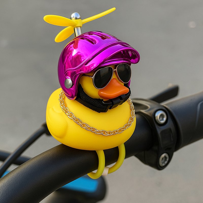 PTO-010 Pato casco hélice tiburón - RuedaQrueda