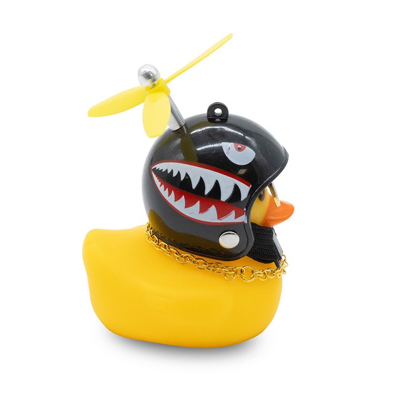 PTO-010 Pato casco hélice tiburón - RuedaQrueda