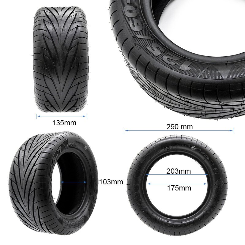 Tubeless Tyre 125/60-7 [CST] - RuedaQrueda