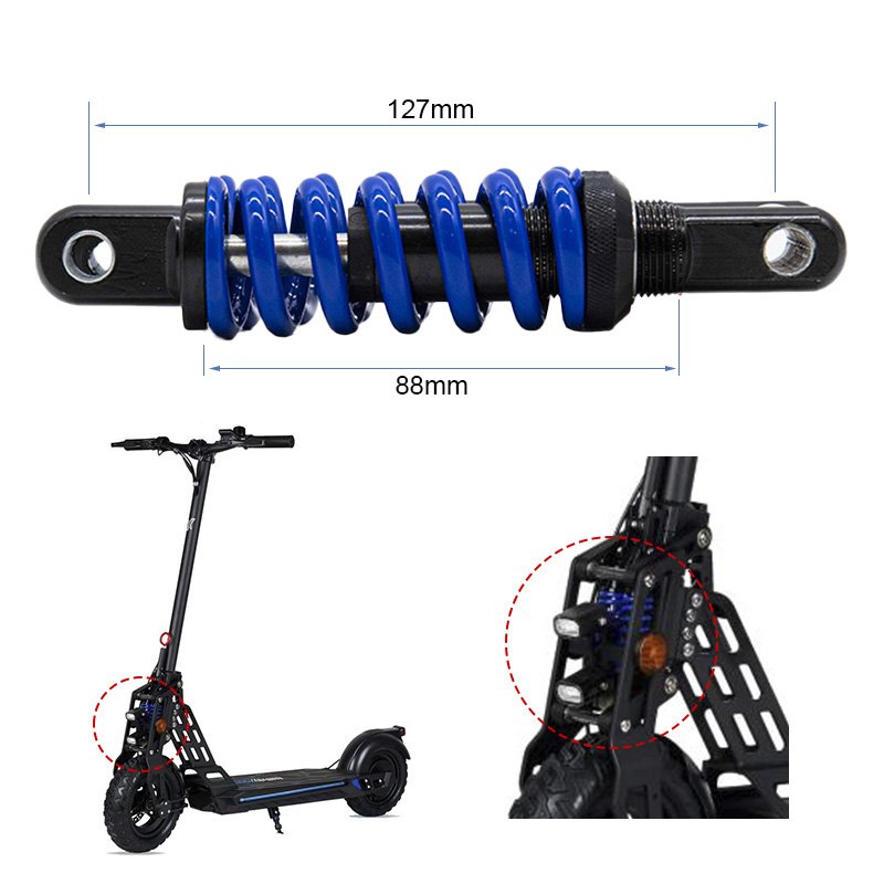 Suspensión delantera Ecoxtrem - Azul - RuedaQrueda