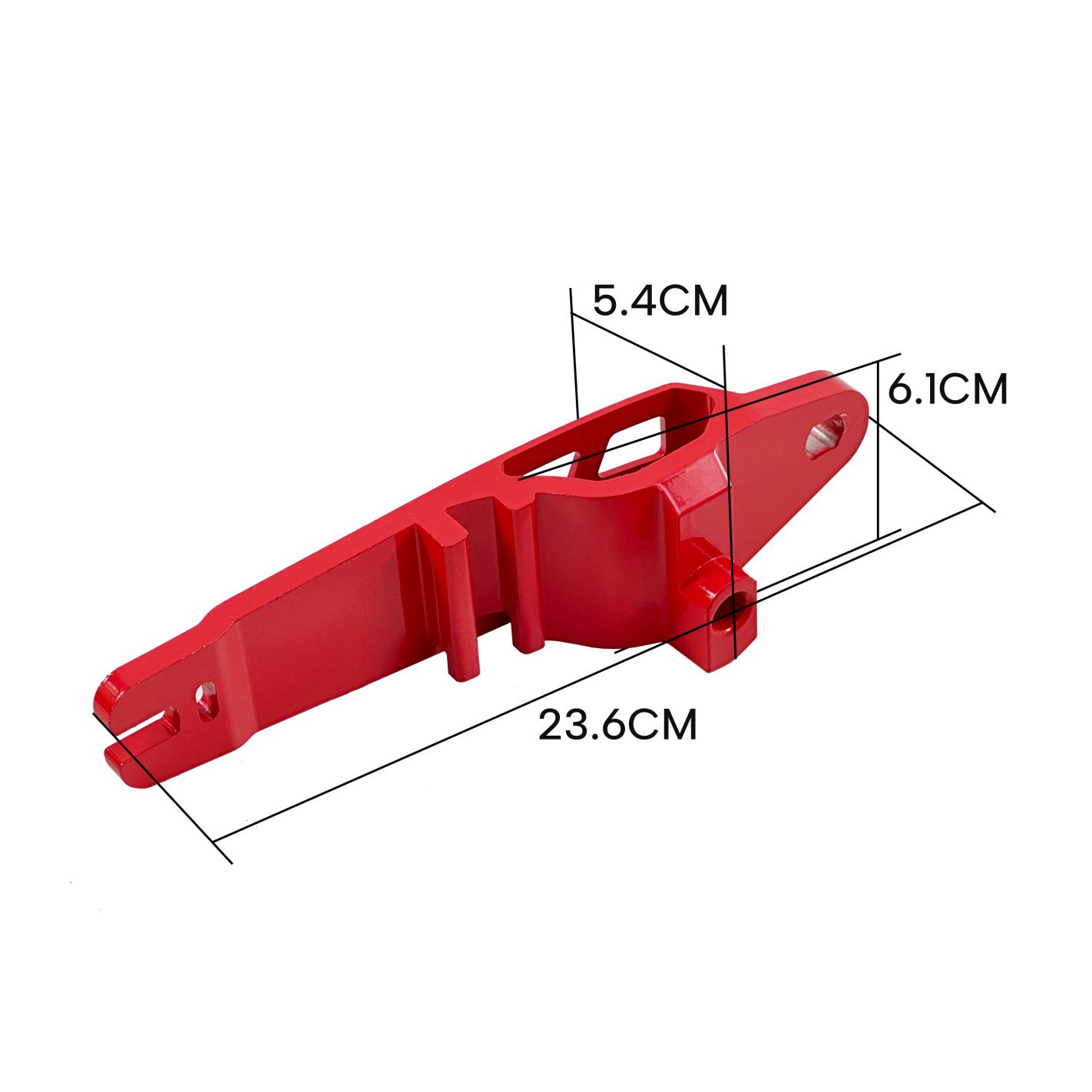 Brazo Horquilla Trasera Rojo Zwolf - RuedaQrueda